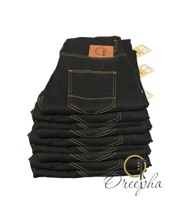 Female  high waist rip jeans